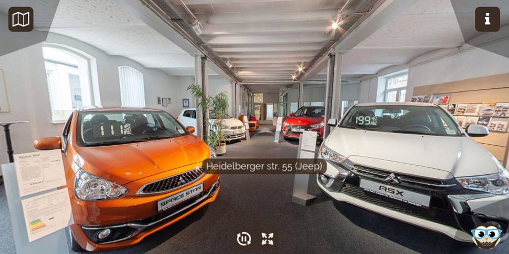 Mitsubishi Autohaus Rundgang Prinzert