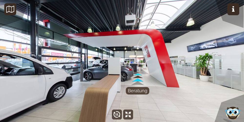 Nissan Autohaus Rundgang Prinzert