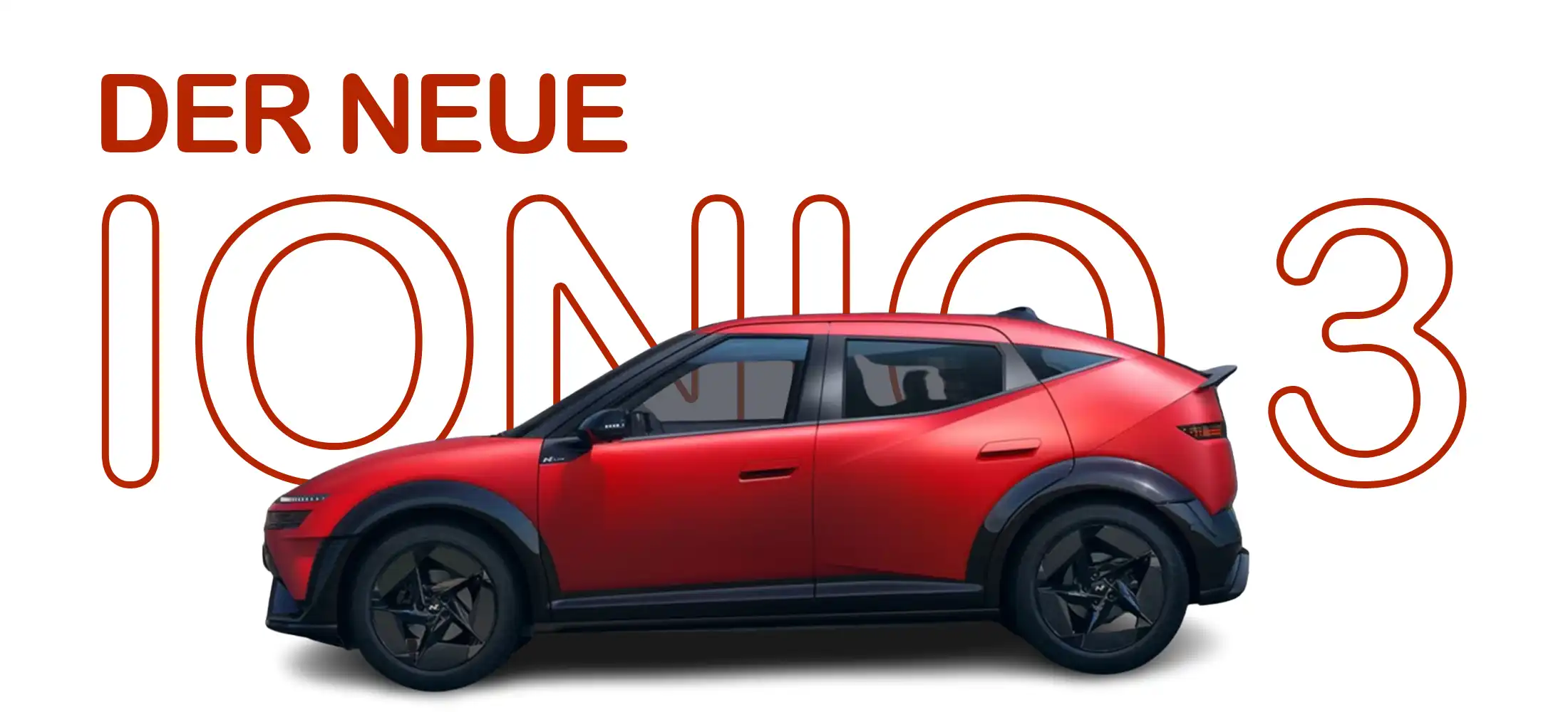 zu sehen: Hyundai Ioniq 3 Banner