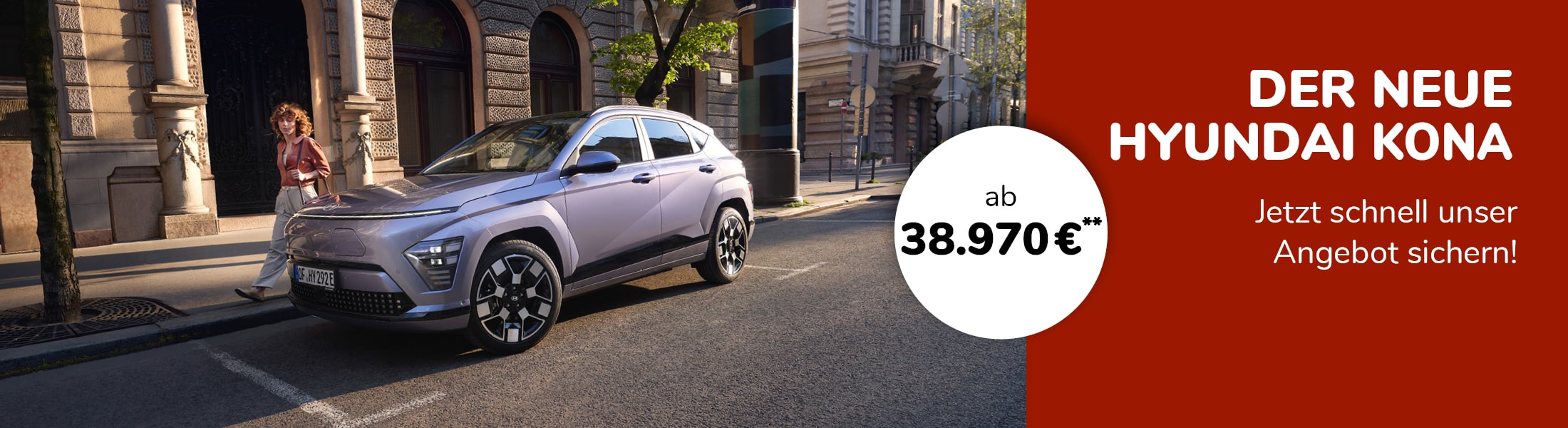 Der neue Hyundai KONA EV bei Autohaus am Prinzert Verkaufs GmbH & Co KG
