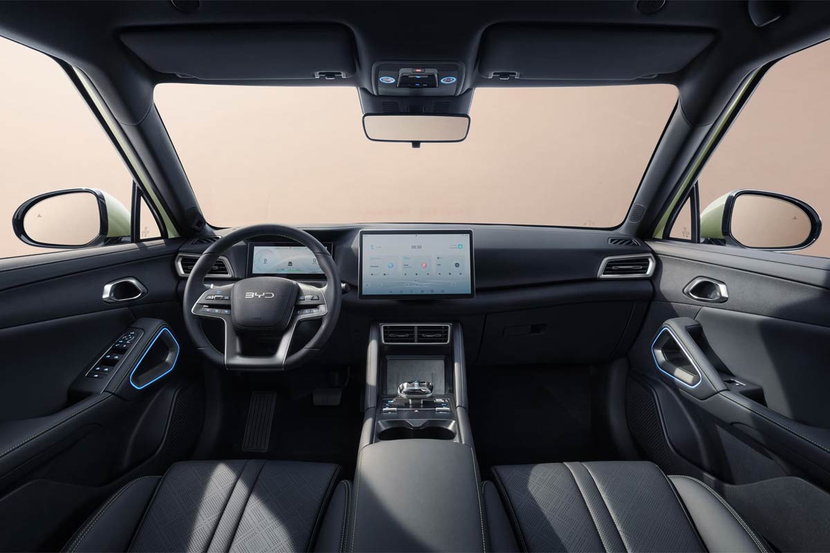 Bild zeigt interieur von BYD