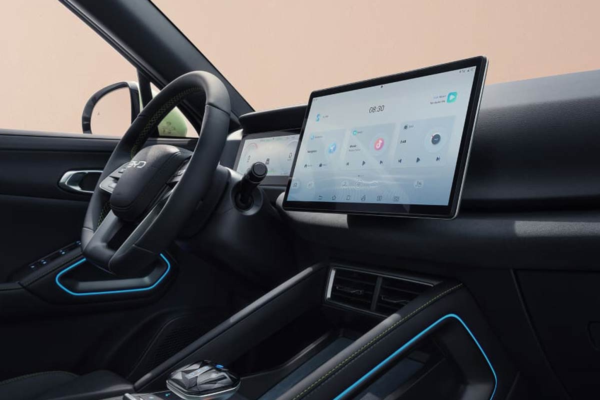 Bild zeigt interieur von BYD